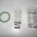 Case Tractor 252793A1 Diesel Fuel Sediment Bowl Assembly