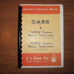 Case 500B & 600B Owner's Manual