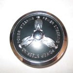 A35603 Triple Eagle Steering Wheel Emblem
