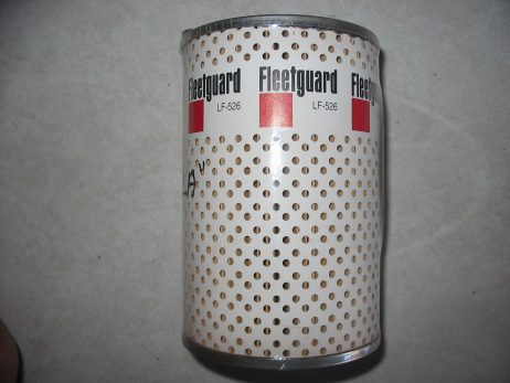 Case LA Tractor O8927AB 08927AB Engine Oil Filter replacement